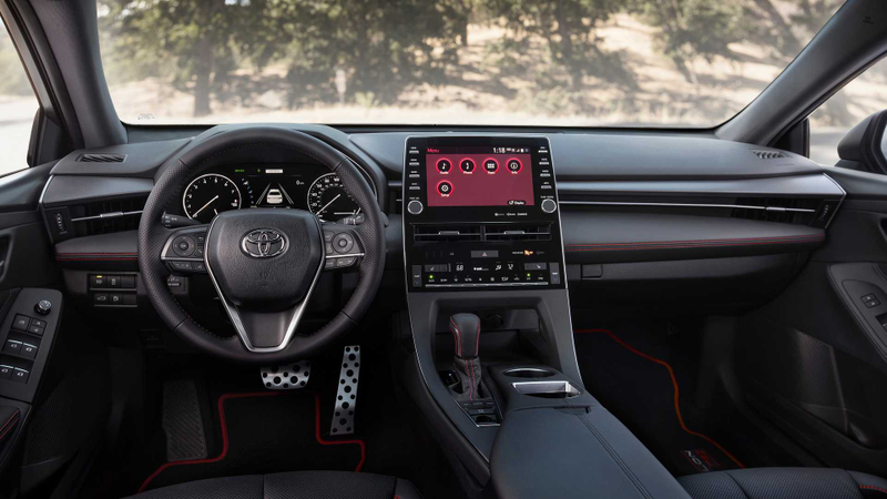 Illustration for article titled The 2019 Toyota Avalon TRD Proves How Weird Our Reality Has Become